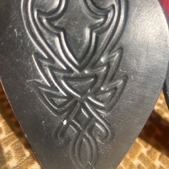 Free People Way Out West Pink Metallic Leather Cushion Ankle Cowboy Boots NEW 7 - Picture 9 of 16